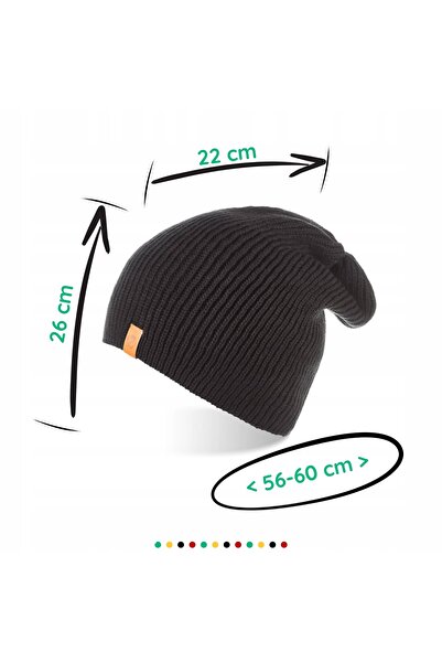 Brødrene Set de iarnă pentru bărbați, negru, căciulă-fular extinsă, Brodrene ...