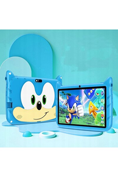 NO BRAND Tabletă pentru copii de 7 inch, 4/32 GB, Wi-Fi, Bluetooth, Albastru