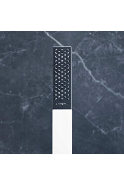 Hansgrohe Pară de duș 100 1 jet EcoSmart 9 l/min, alb mat 26867700