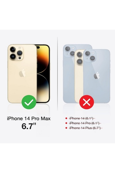 NO BRAND Husă din piele Ocase pentru iPhone 14 Pro Max, suport 2 în 1, MagSaf...