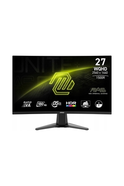 MSİLETİSİM Monitor Msi 27 " Mag 27Cq6F 2Xhdmi Dp