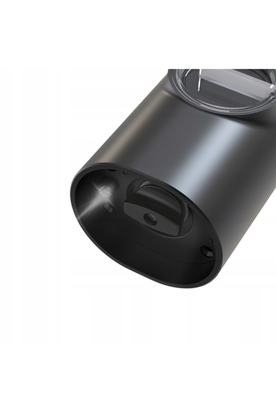NO BRAND Râșniță electrică de piper și sare cu măcinare reglabilă și bază de ...