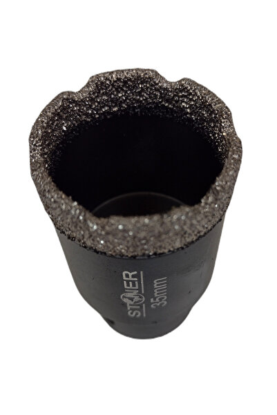 stoner Burghie diamantate pentru gresie, set de burghie 6-68mm în cutie, 12 b...