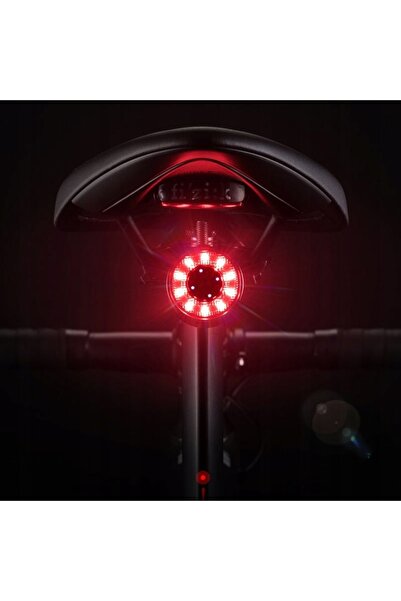 NO BRAND ROCKBROS Lumină de bicicletă spate pentru tijă de șa