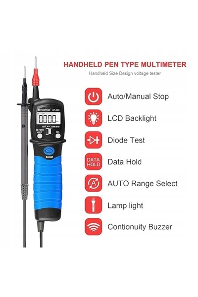 NO BRAND Multimetru Digital Electronic Voltmetru Goldchamp Gc-38C