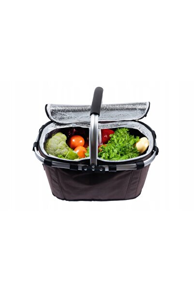 bauerkraft Coș pliabil izolat termic pentru picnic, cumpărături și plajă, cu ...