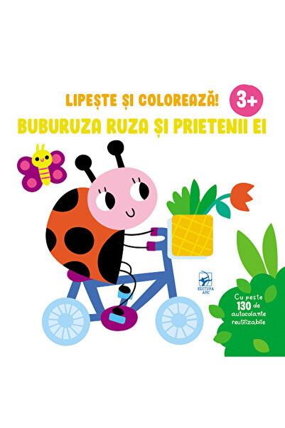 Editura Arc Lipire și colorare! Buburuza Ruza și prietenii ei