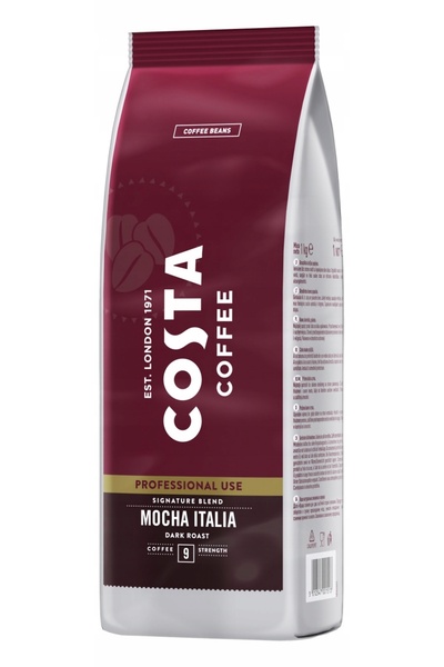Costa Coffee Cafea Pro Signature, prăjire întunecată, boabe întregi, 1kg