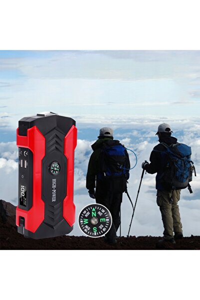 NO BRAND Dispozitiv de pornire de urgență (jump starter) și power bank auto 1...