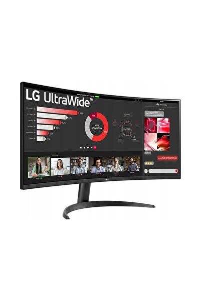 LGHZLINK Monitor LED 34 LG Ultrawide 34WR50QK-B VA WQHD HDMI DP HDR VESA