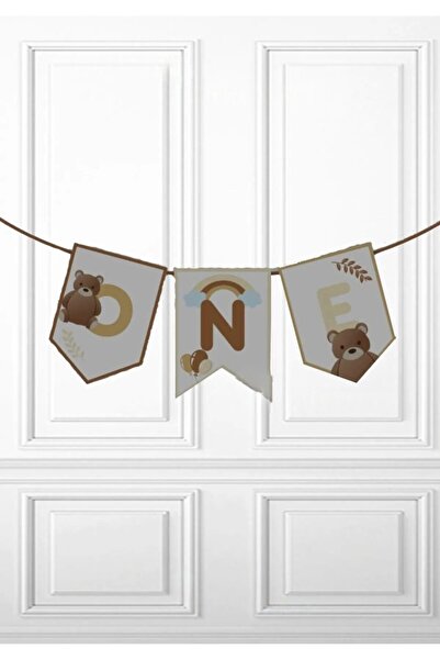 luvissi shelves One Teddy Bear Retro Banner