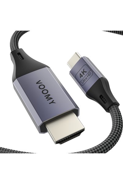 NO BRAND Voomy Connect C4 - Cablu USB C la HDMI - 4k 60hz Ultra HD - 2 Metri