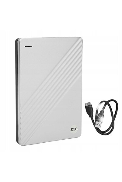 NO BRAND Unitate externă portabilă USB 3.0 Pendrive 2,5'' Argintiu