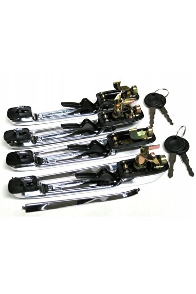 NO BRAND Mânere tuning cromate, set de 4 bucăți, pentru VW Golf II Jetta