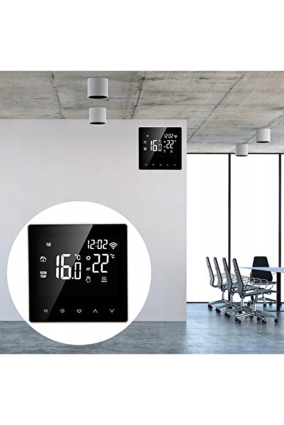 NO BRAND Termostat wireless de cameră cu Wi-Fi