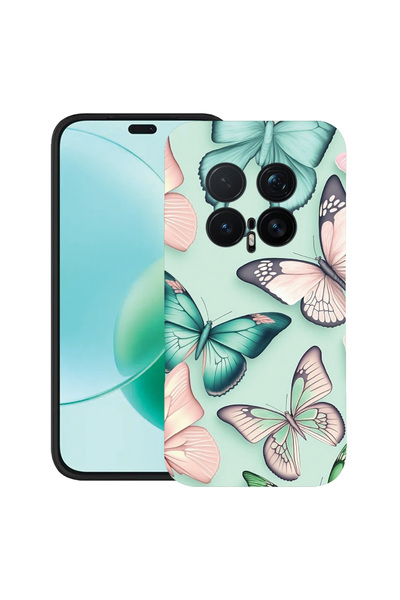 bestcase ®   Θήκη TPU Υπέρλεπτη Husa για Honor Magic8 Pro, Σχέδιο Πεταλούδας,...