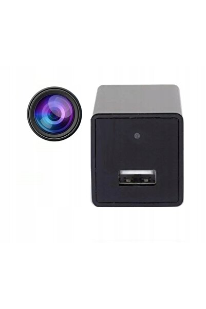 OnShoping Mini cameră spion Wifi în încărcător USB, Full HD, vizualizare pe t...