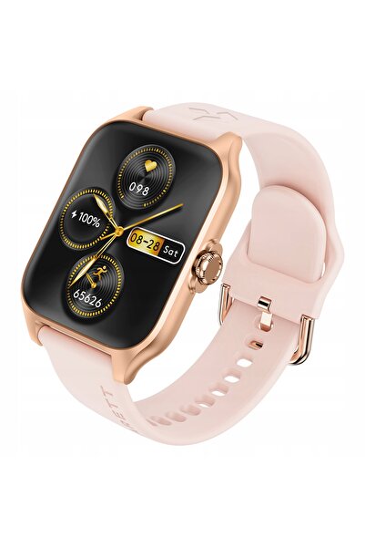 NO BRAND Smartwatch de damă Garett 5904238486030 cu curea roz