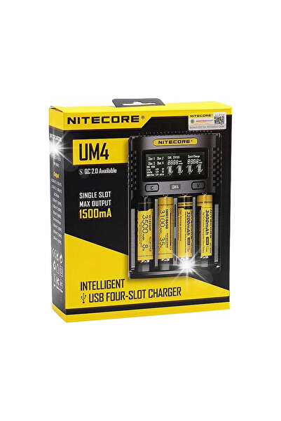 NO BRAND Încărcător de baterii Nitecore pentru baterii Um4