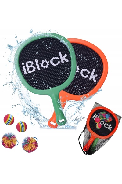NO BRAND Seturi de rachete de badminton pentru copii, ușoare, cu geantă pentr...