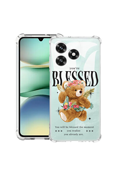 bestcase ® Husa Anti Shock Case For Honor 600 Lite, Teddy Bear Blessed, 31457...