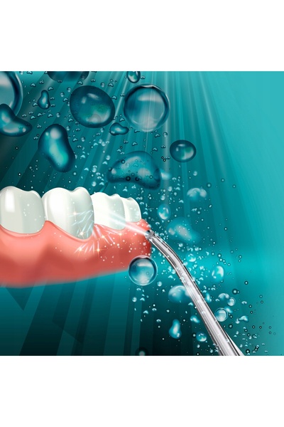 Teesa EASY CARE 2 irigator oral fără fir puternic 6,89 bar IPX7 3 capete