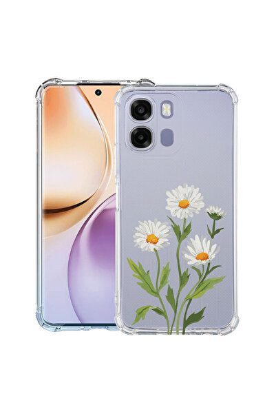 bestcase ®   Husă Antișoc pentru OPPO A6 / A6X / A6S, Florală - Margarete Pre...