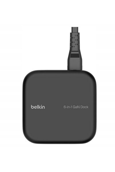 NO BRAND Stație, Hub USB-C pentru laptop, Belkin Dock Inc018Vf, 130W GaN, 5 G...