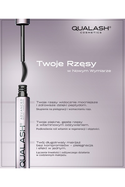 NO BRAND Mascara Qualash 10ml, de lungă durată, pentru volum, alungire și hră...