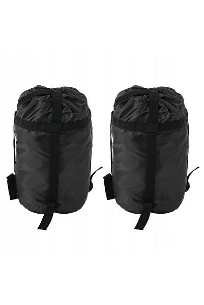 NO BRAND 2 bucăți Husă compresibilă pentru sac de dormit 43X23X23Cm
