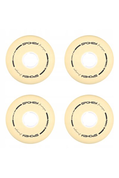Spokey Set de 4 roți pentru role inline 82A 76 mm fără rulmenți