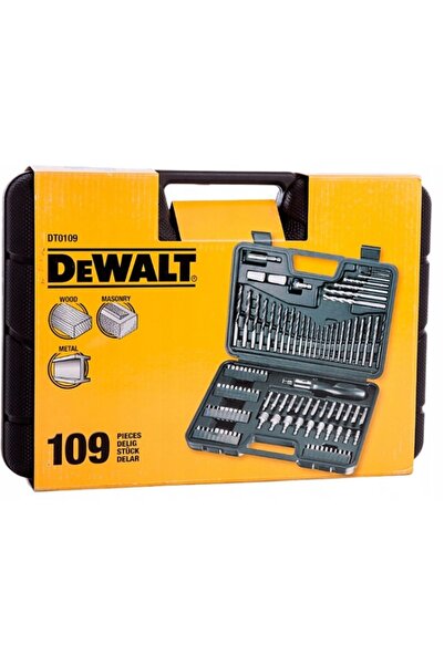 Dewalt Burghiu și set de burghie 109EL CUTIE DT0109