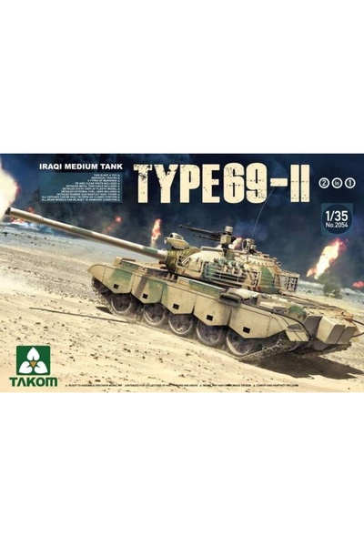 NO BRAND Takom 2054 Tip irakian 69-Ii Kit model de asamblat la scară 1/35