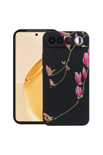 bestcase ®   Husă TPU Ultra Subțire pentru Realme 16, Florală - Orhidee Minim...