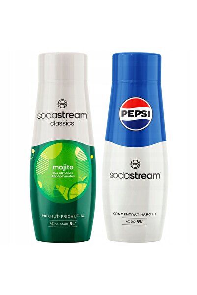 sodastream Soda Stream Mojito Mohito + Sirop Pepsi pentru Concentrat de Satur...