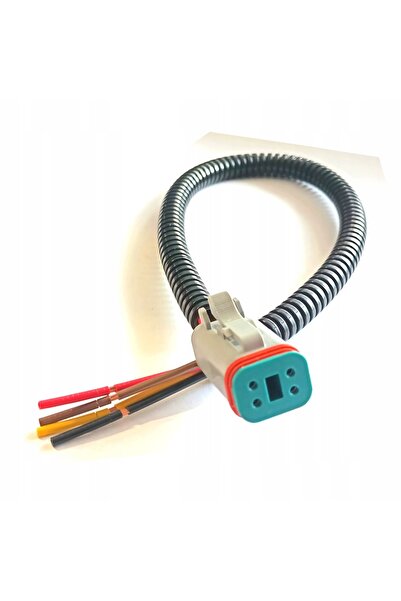 NO BRAND Conector mufă cablaj DEUTSCH DT cu 4 pini, cu fire