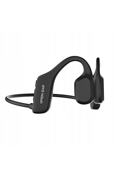 NO BRAND Căști wireless Jg Smart cu conducție osoasă, negre, Bluetooth