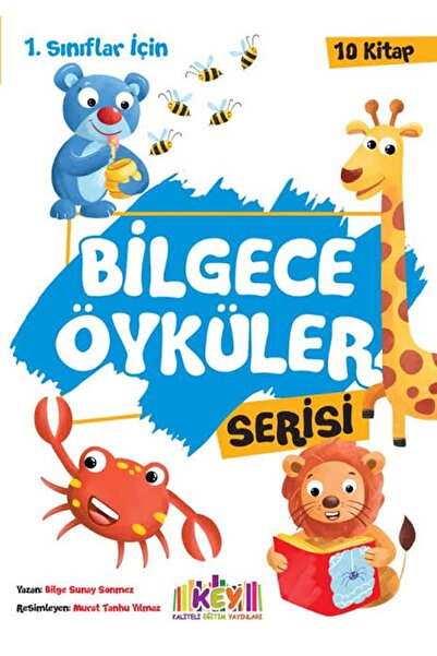 Key Kaliteli Eğitim Yayınları KEY BİLGECE ÖYKÜLER SERİSİ 10 KİTAP
