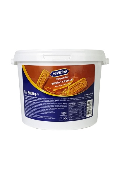 McVities Parçacıklı Bisküvi Kreması 5 KG