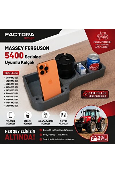 MASSEY FERGUSON 5400 Serine uyumlu kolçak sehpa