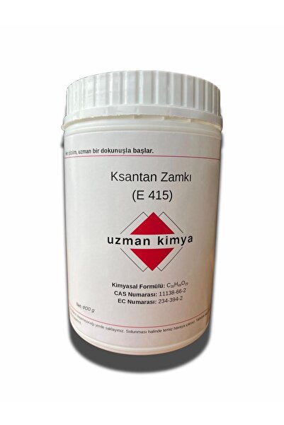 Xanthan Gum (Ksantan Gum) – 900 g Kavanoz - Kıvam Artırıcı – Gıda ve Kozmetik Kullanımı - E415
