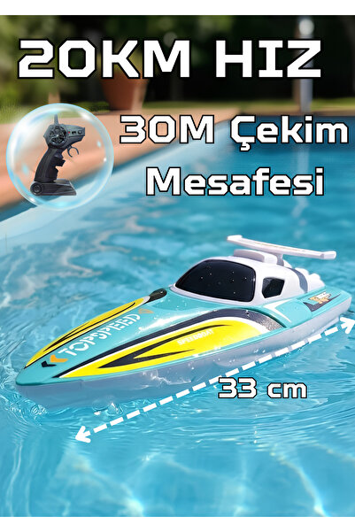 Boratila Toys 20Km Hızlı Şarjlı Uzaktan Kumandalı Çift Pervaneli Yüksek İtiş ...