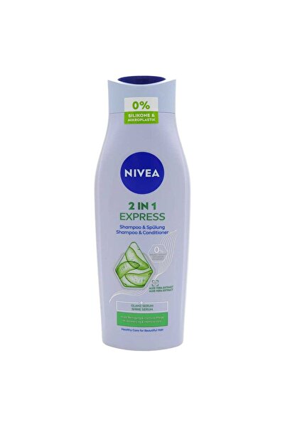 NIVEA Σαμπουάν, Νιβέα, 400 ml 2 σε 1 Care Express Αλόη