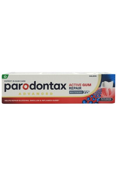 Parodontax Паста за зъби, Пародонтакс, 75 мл Активен ремонт на венците Избелваща