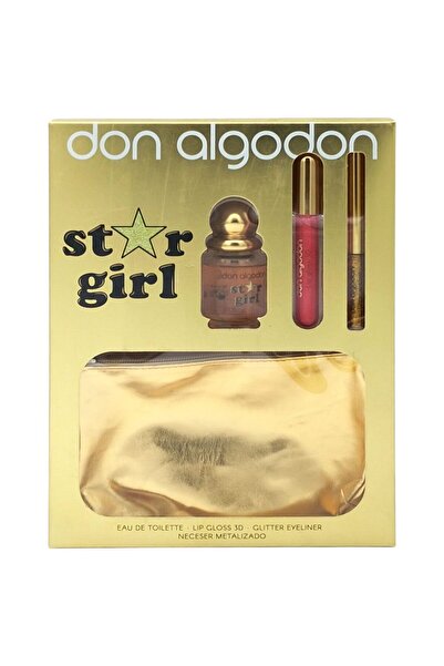 DON ALGODON Caseta Cadou, Don Algodon, EDT 30, Lipgloss 3D, Eyeliner, Gold Ba...
