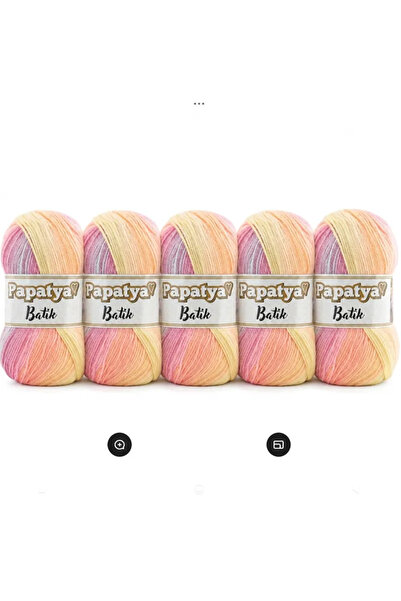 Lady Yarn Papatya Batik Akrilik 5'li Paket 554-14