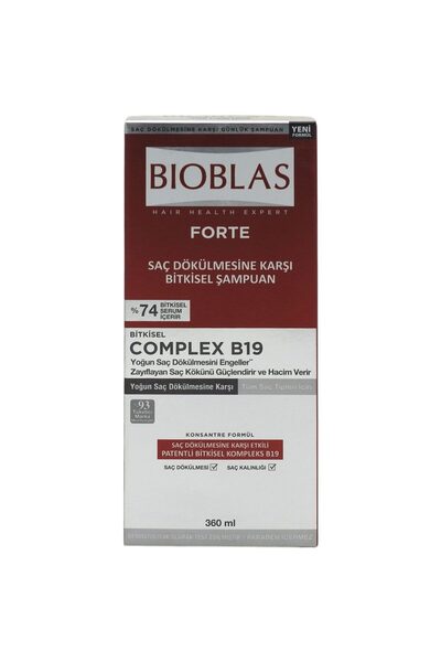 Bioblas Sampon, Bioblas, 360 ml Anticadere Forte