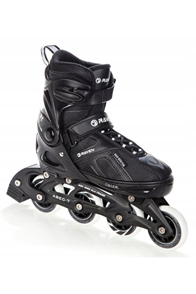 NO BRAND Role 2 în 1 Reglabile Raven Pulse Negru 40-43