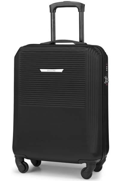 NO BRAND Puccini san diego collection abs025c-1 negru 55x20x40cm valiză de ca...