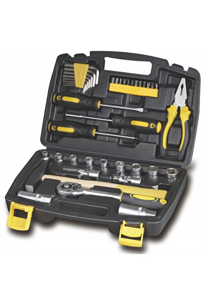 NO BRAND Set de scule Fieldmann Fdg 5010-53R, 53 piese, valiză roz pentru scule